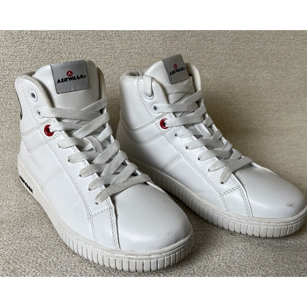 Airwalk Tennis Shoes Men White Masike Skate Board Sneaker Size 8.5